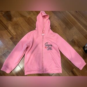 Super Girl Pink Kids Hoodie